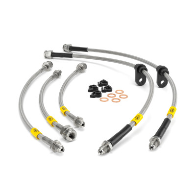 Toyota Celica 2.0 ST, XT RA40 1978-1982 Brake Lines HEL Stainless Steel Braided