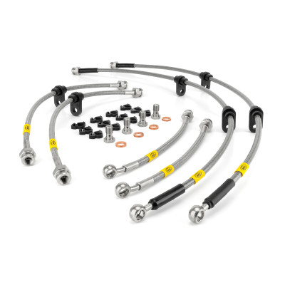 Toyota Land Cruiser 200 Series 4.5 V8 D4D 286CV 2012- Brake Lines HEL Stainless Steel Braided